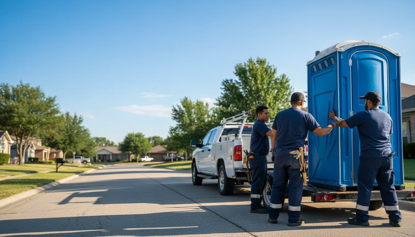 Portable Toilet Rental in Eureka, KS near me